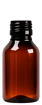 100ml Round Pharma PET Bottle